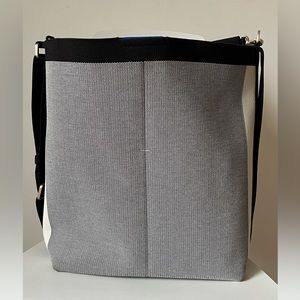Rothy’s Bucket Bag in Grey Mist lightly spots FINAL SALE